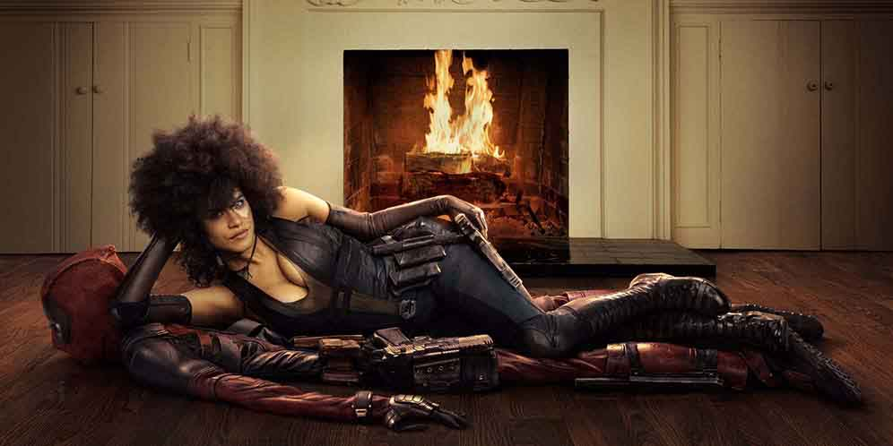 Seksinya Pemeran Domino di Film Deadpool 2